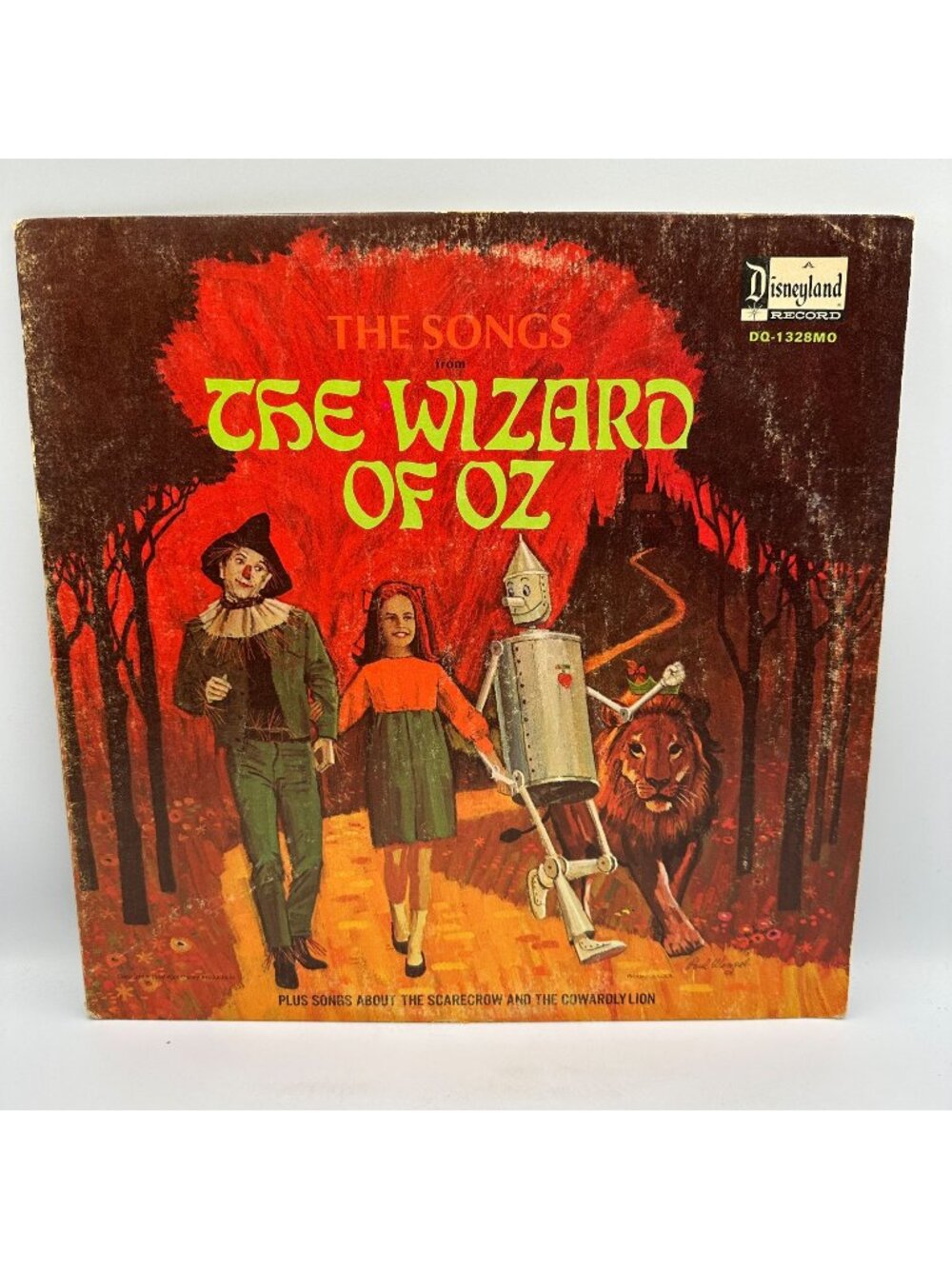 The Songs From The Wizard Of Oz Album Disneyland Record 1969 Vinyl DQ-1328MO